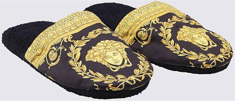 Versace Slippers Zwart Unisex