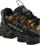 Versace Zwarte Sneakers met Glanzende Inzetstukken - Thumbnail 4