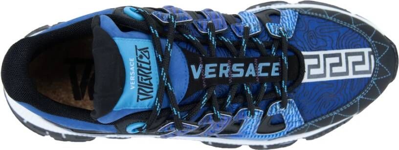 Versace Sneakers Blauw Heren