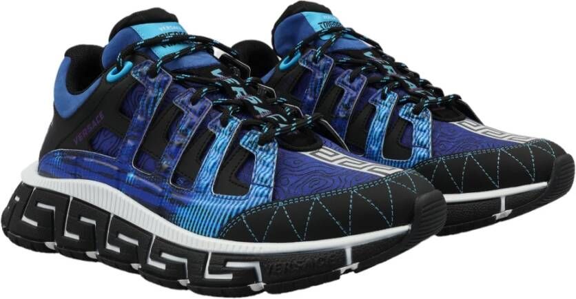Versace Sneakers Blauw Heren