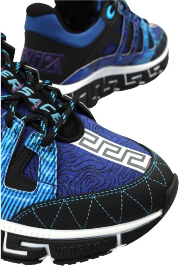 Versace Sneakers Blauw Heren