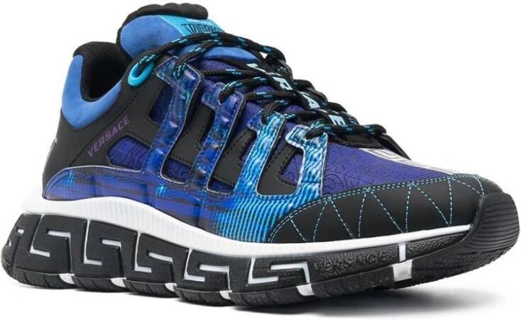 Versace Sneakers Blauw Heren