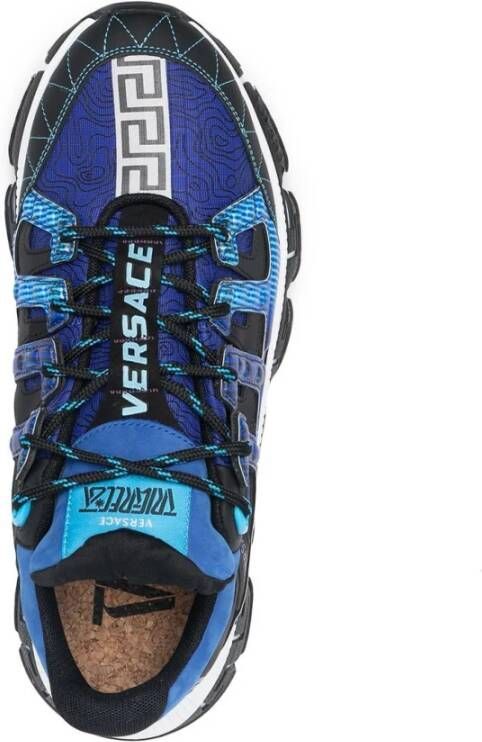 Versace Sneakers Blauw Heren