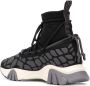 Versace Trekkoord Sneakers Kantdetail Relief Logo Black Heren - Thumbnail 3