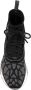 Versace Trekkoord Sneakers Kantdetail Relief Logo Black Heren - Thumbnail 4