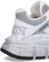 Versace Trigreca Sneakers met Grafisch Patroon en Leren Details White Dames - Thumbnail 4
