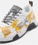 Versace Jeans Couture Witte Leren Herensneakers White Heren - Thumbnail 7
