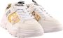 Versace Jeans Couture Lage veterschoenen met Logo Couture Print White Heren - Thumbnail 3