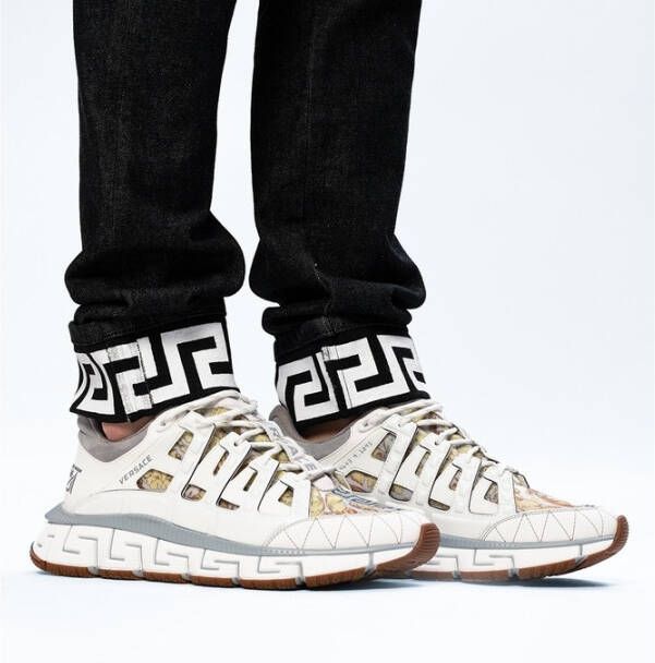 Versace Sneakers Wit Heren