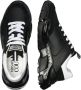 Versace Jeans Couture Speedtrack Trainers Leather Black White - Thumbnail 11