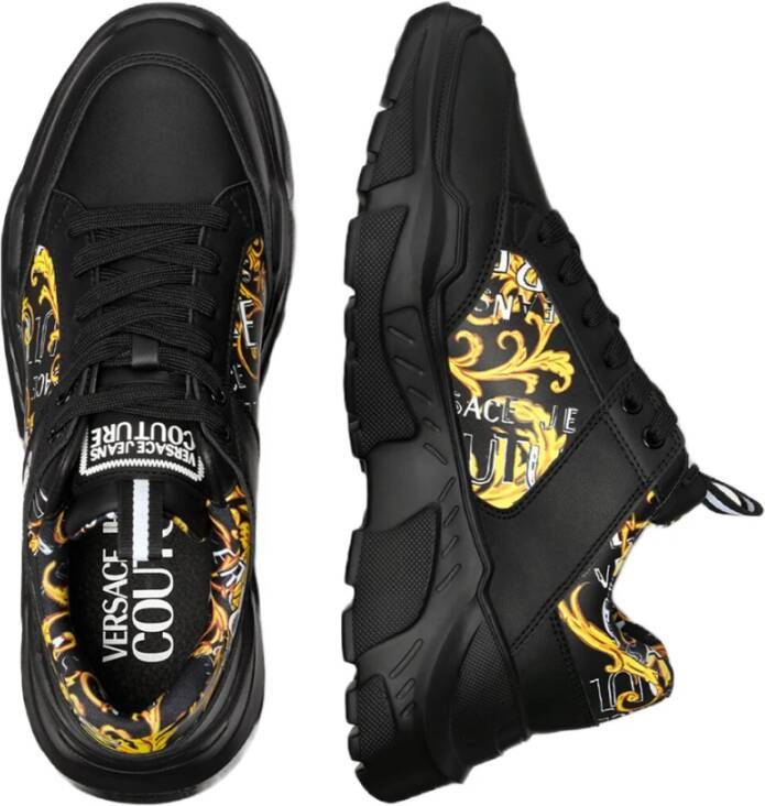 Versace Sneakers Zwart Heren