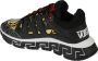 Versace Trigreca sneakers met barokprint heren polyamide Kurk polyurethaan rubber 39.5 Zwart - Thumbnail 10