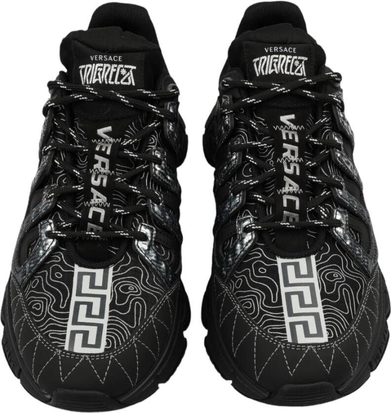 Versace Trigreca low-top sneakers Zwart - Foto 10