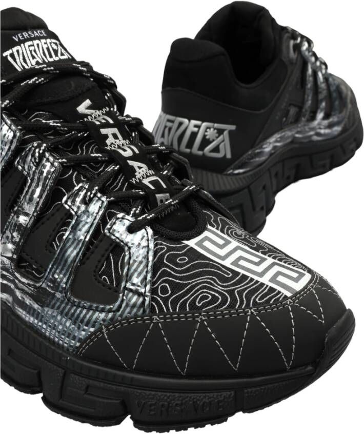 Versace Trigreca low-top sneakers Zwart - Foto 11