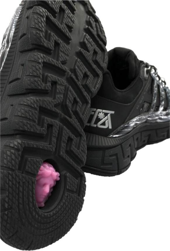 Versace Trigreca low-top sneakers Zwart - Foto 12
