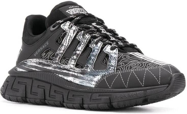 Versace Trigreca low-top sneakers Zwart - Foto 2