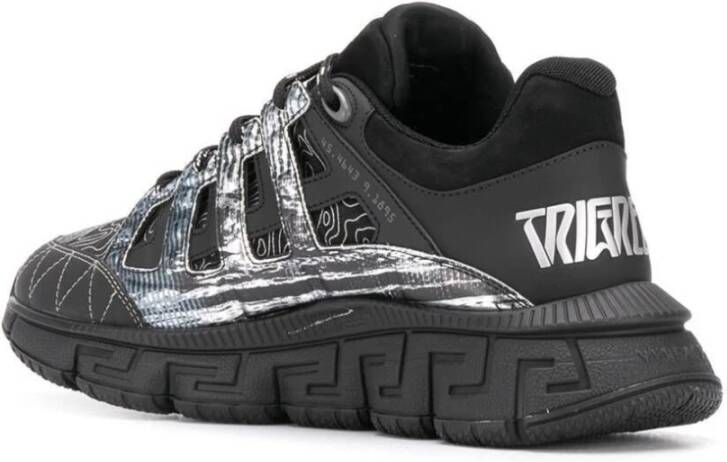Versace Trigreca low-top sneakers Zwart - Foto 3