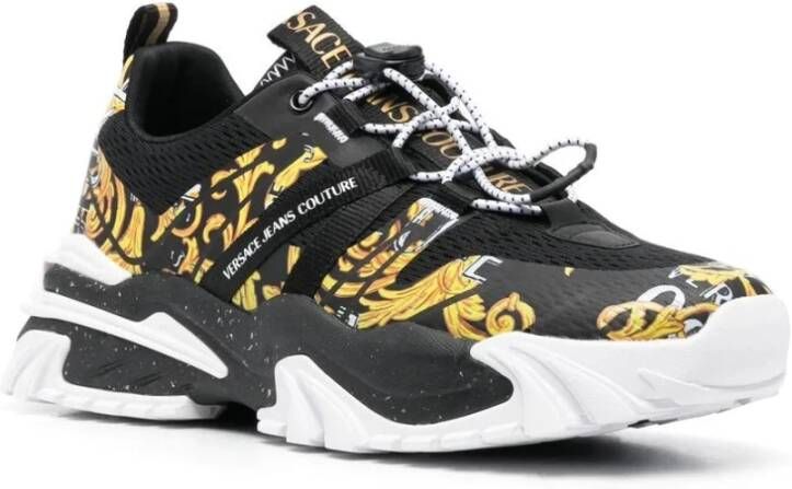 Versace Sneakers Zwart Heren