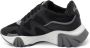 Versace Squalo Sneakers van mesh en zwart leer - Thumbnail 2
