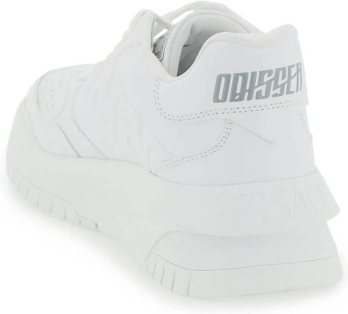 Versace Stijlvol Wit Shirt White Heren