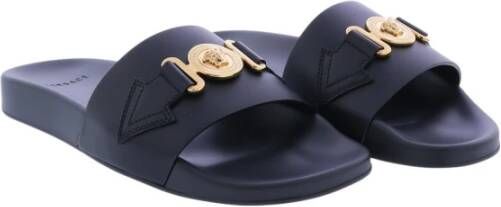 Versace Teenslippers Sliders Zwart Dames