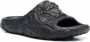 Versace Geëmbosseerde Medusa Dimension Slides Black Heren - Thumbnail 2