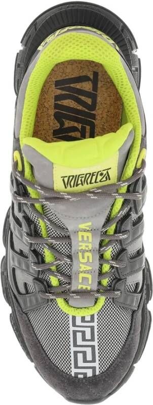 Versace Trigreca Sneakers Gray Heren