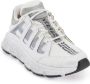 Versace Trigreca Sneakers met Grafisch Patroon en Leren Details White Dames - Thumbnail 6