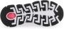 Versace Trigreca Sneakers met Grafisch Patroon en Leren Details White Dames - Thumbnail 7