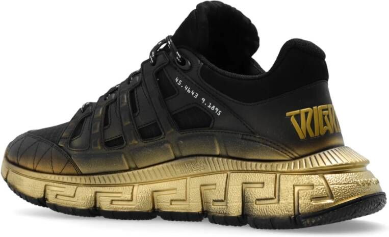 Versace Trigreca sneakers Zwart Heren