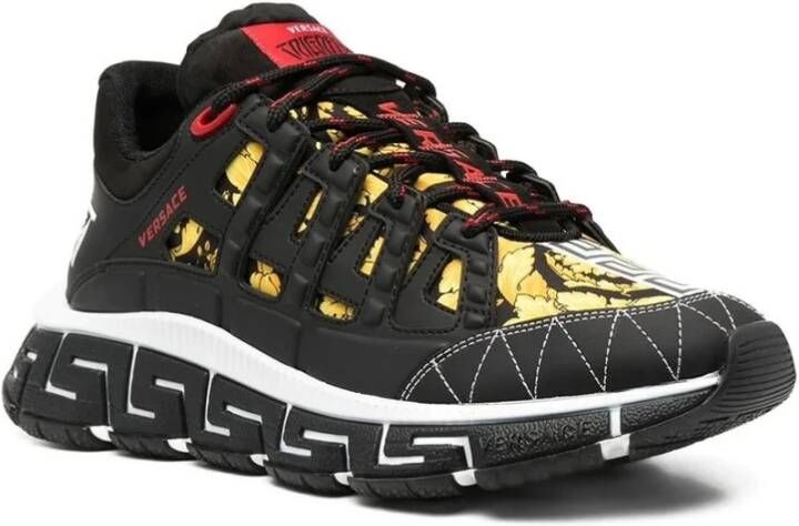 Versace Trigreca -trainers Zwart Heren