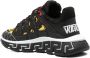 Versace Trigreca sneakers met barokprint heren polyamide Kurk polyurethaan rubber 39.5 Zwart - Thumbnail 3