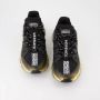 Versace Zwarte Gouden Trigreca Canvas Leren Trainers Black Heren - Thumbnail 14