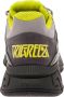 Versace Veelkleurige stof en lederen trigreca sneakers Grijs Heren - Thumbnail 13