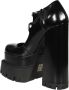 Versace Vierkante Neus Leren Pumps - Thumbnail 2