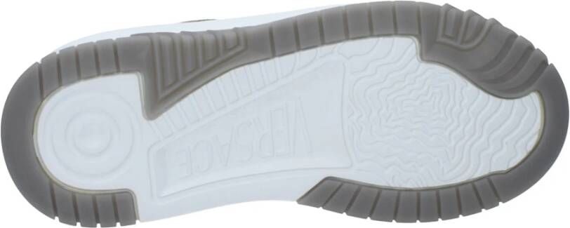 Versace Witte Leren Chunky Sneakers