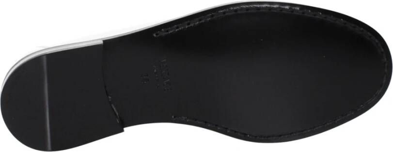 Versace Witte Leren Instaploafers