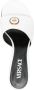 Versace Witte Leren Kitten Heel Sandalen - Thumbnail 2