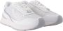 Versace Witte Leren Sneakers Gestructureerd Kalfsleer - Thumbnail 2