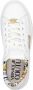 Versace Witte Leren Sneakers met Gouden Logo White Dames - Thumbnail 5