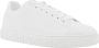 Versace Witte Leren Sneakers met Logo White Heren - Thumbnail 2