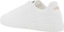 Versace Witte Leren Sneakers met Logo White Heren - Thumbnail 3