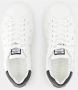Versace Witte Leren Sneakers Ronde Neus White Dames - Thumbnail 5