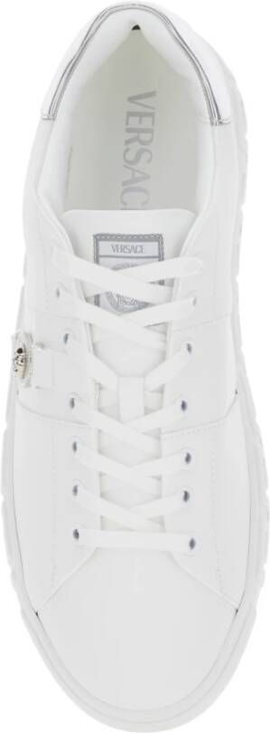 Versace Witte Sneakers Greca Biggy Mannen