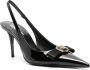Versace Zwart Goud Schoenen Black Dames - Thumbnail 2
