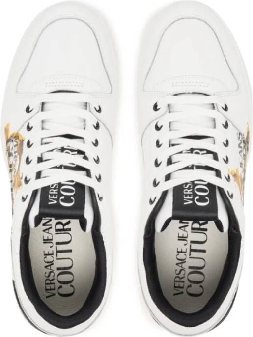 Versace Zwart Goud Veterschoenen