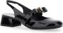 Versace Zwarte ballerina schoenen met hak Black Dames - Thumbnail 2