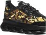 Versace Zwarte Barocco Chain Reaction Sneakers - Thumbnail 2