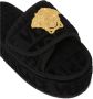 Versace Embossed Logo Platform Slides Zwart Heren - Thumbnail 7
