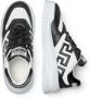 Versace Zwarte en witte leren sneakers Multicolor Heren - Thumbnail 2